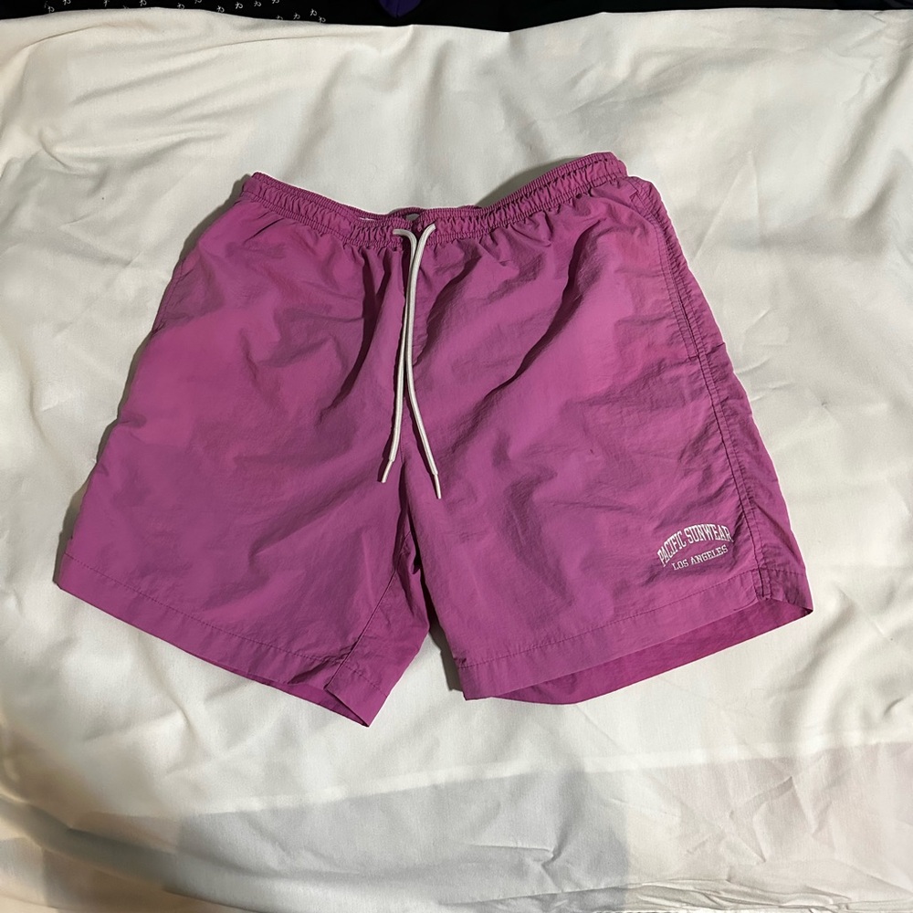 Purple Pacific Sun Wear Swim Shorts